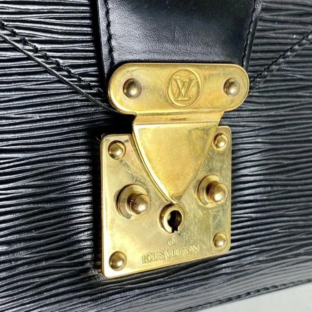 Louis Vuitton Biface Noir Epi Black Satchel 2la510